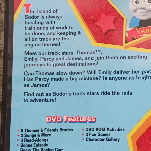 THOMAS & FRIENDS Thomas: Track Stars DVD Animated Closed-captioned Family Kids - Picture 3 of 6